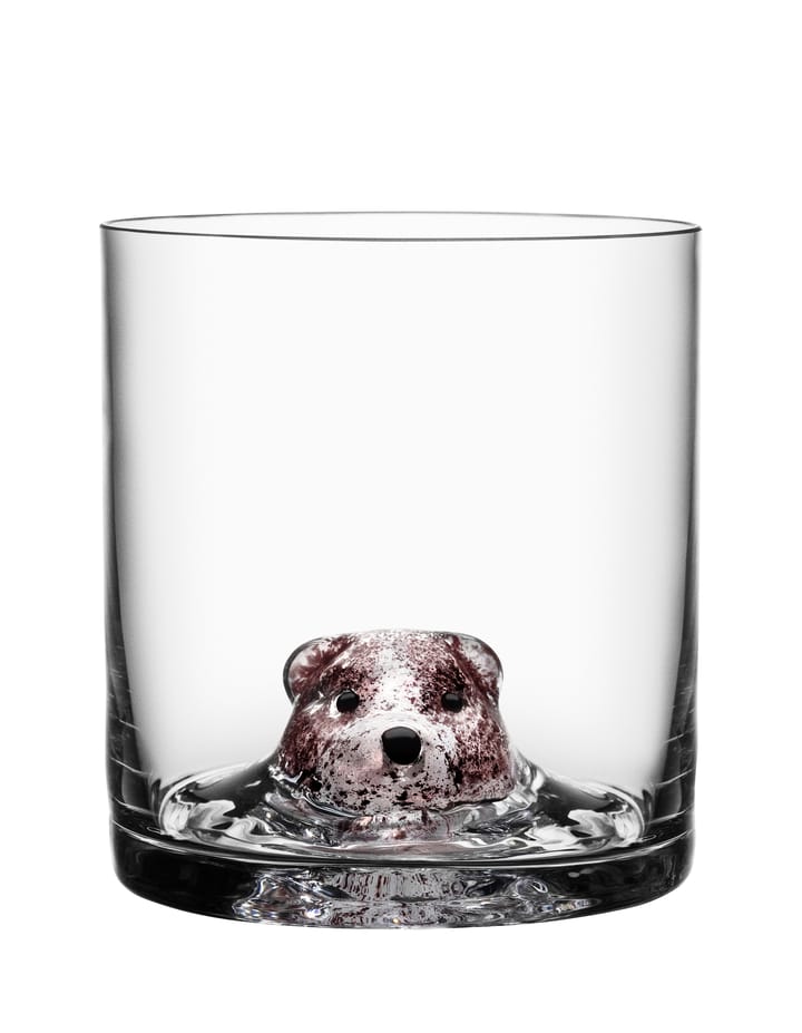 New Friends glass 46 cl, bear tumbler Kosta Boda