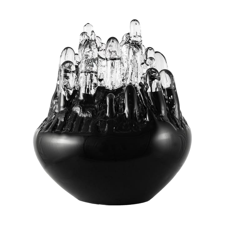 Polar candle holder 330 mm, Black Kosta Boda