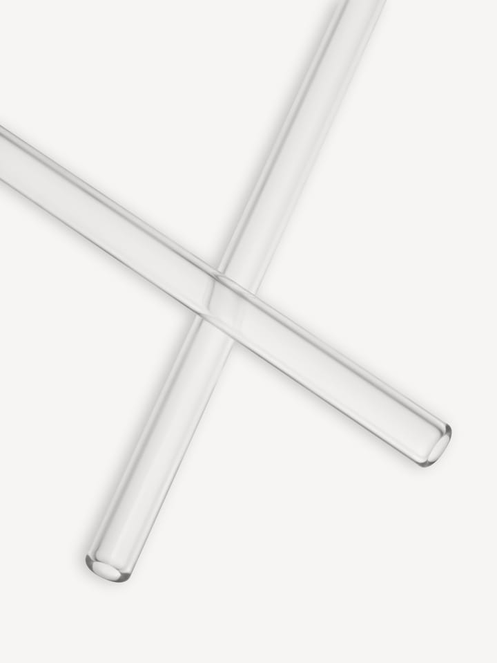 Sipsavor straws 200 mm 2-pack, Clear Kosta Boda