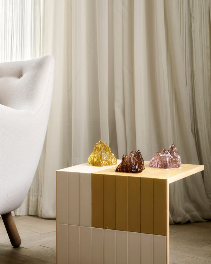 The Rock votive 91 mm, Amber Kosta Boda