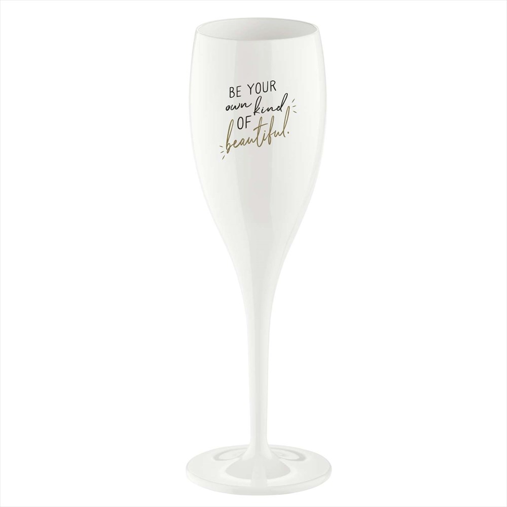 Koziol Cheers champagne glasses 10 cl 6-pack Be your own kind of beautiful