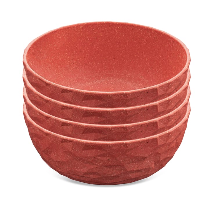 Club bowl Ø16.2 cm 4-pack, Natural coral Koziol