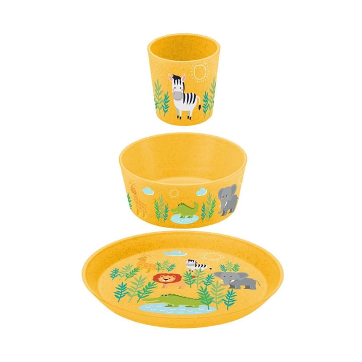 Connect children's dinnerware 3 pieces, Africa Koziol