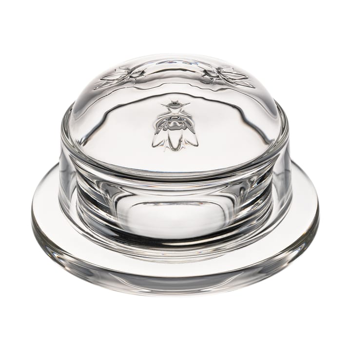 Abeille butter dish Ø10 cm - Transparent - La Rochère