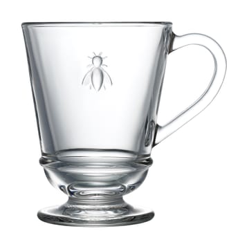 Abeille glass with handle 28 cl 6-pack - Clear - La Rochère