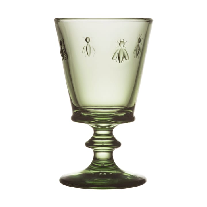 Abeille wine glass 24 cl 6-pack, Olive green La Rochère