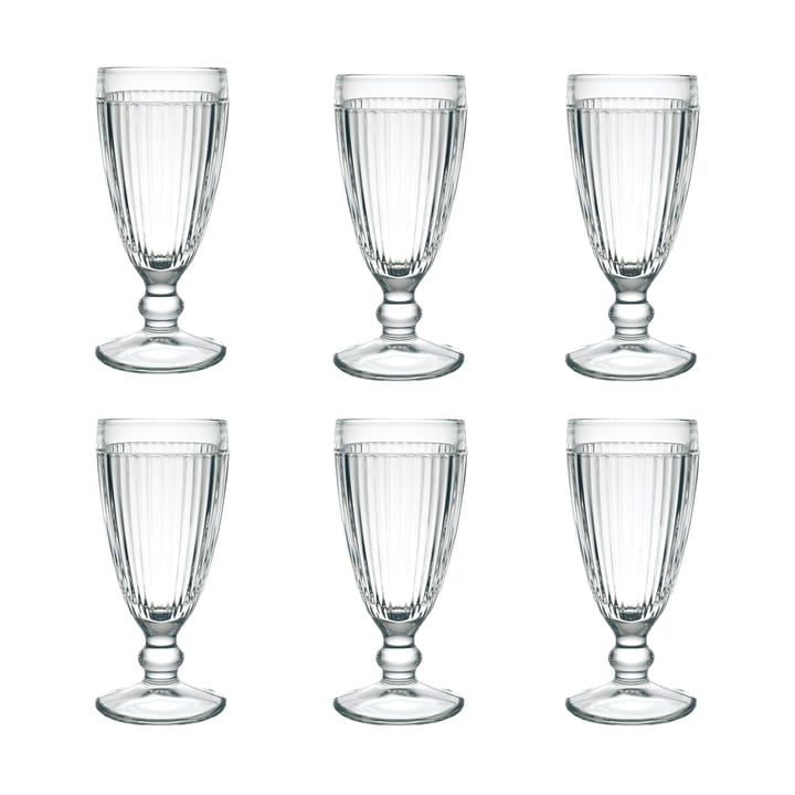 Antoaise beaker 29 cl 6-pack - Clear - La Rochère