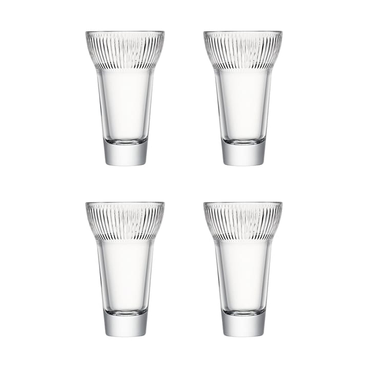 Calanque drinking glasses 4-pack - Transparent - La Rochère