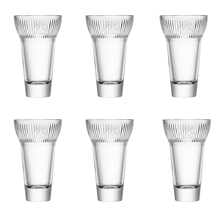 Calanque Fanny drinking glasses 22 cl 6-pack - Transparent - La Rochère