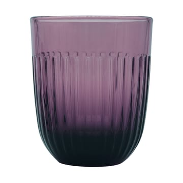 Ouessant water glass 29 cl 6-pack - Eggplant - La Rochère