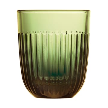 Ouessant water glass 29 cl 6-pack - Olive green - La Rochère