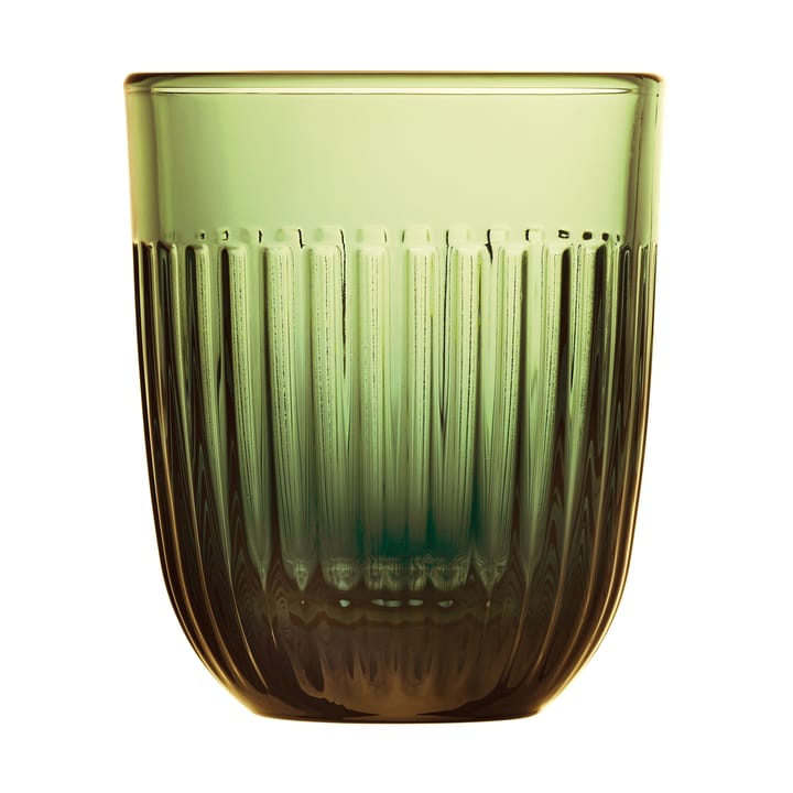 Ouessant water glass 29 cl 6-pack, Olive green La Rochère