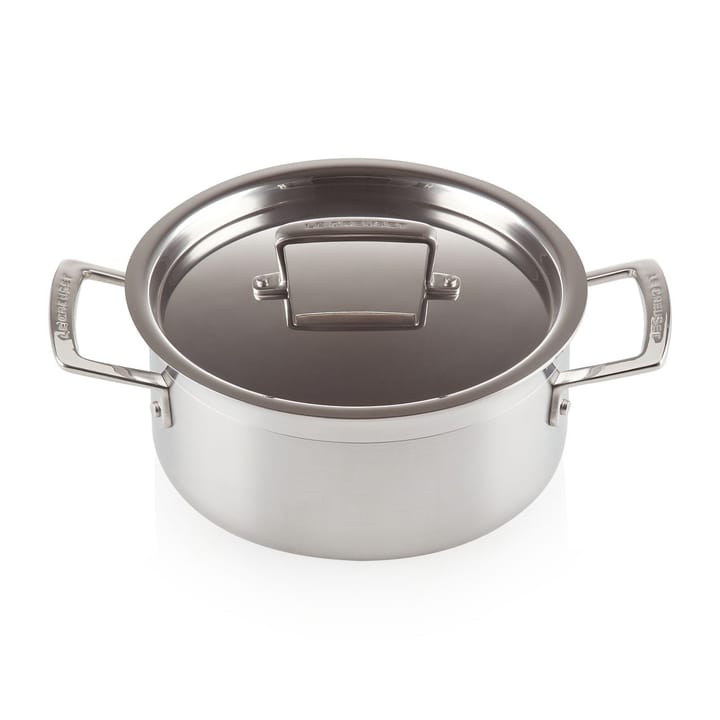 Le Creuset 3-Ply low casserole with lid, 3 l Le Creuset