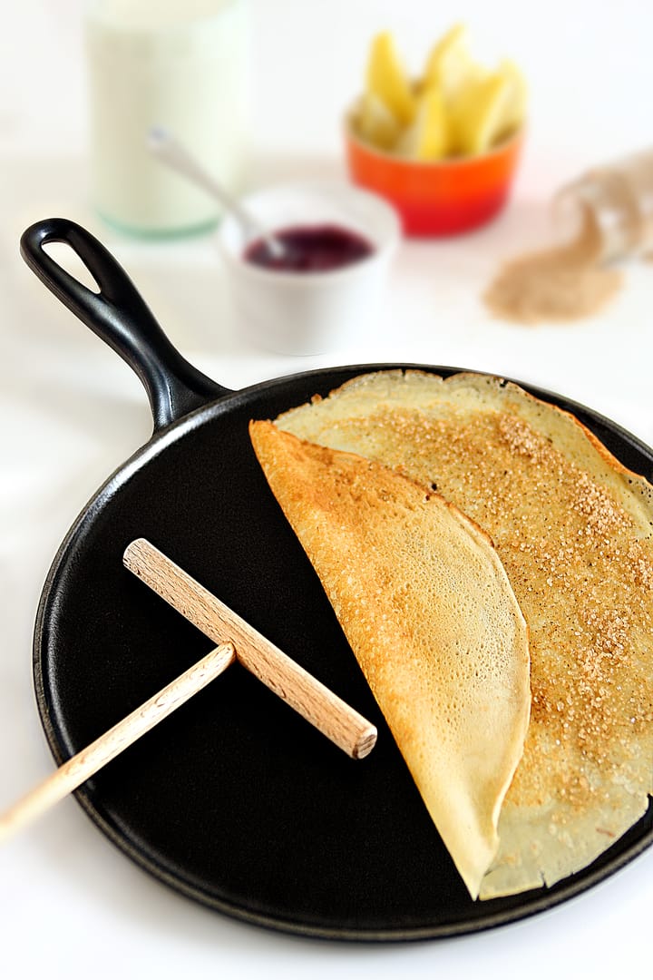 Le Creuset cast iron crepe pan Ø27 cm, Matte black Le Creuset