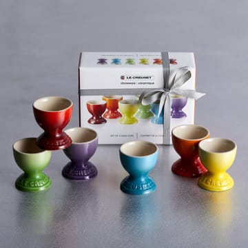 Le Creuset gift set egg cup 6-pack - Rainbow - Le Creuset