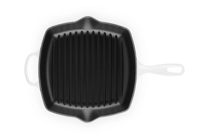 Le Creuset grill pan 26 cm, White Le Creuset