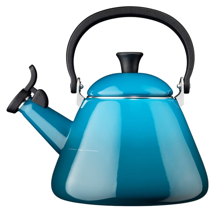 Le Creuset Kone kettle with whistle - Deep Teal - Le Creuset