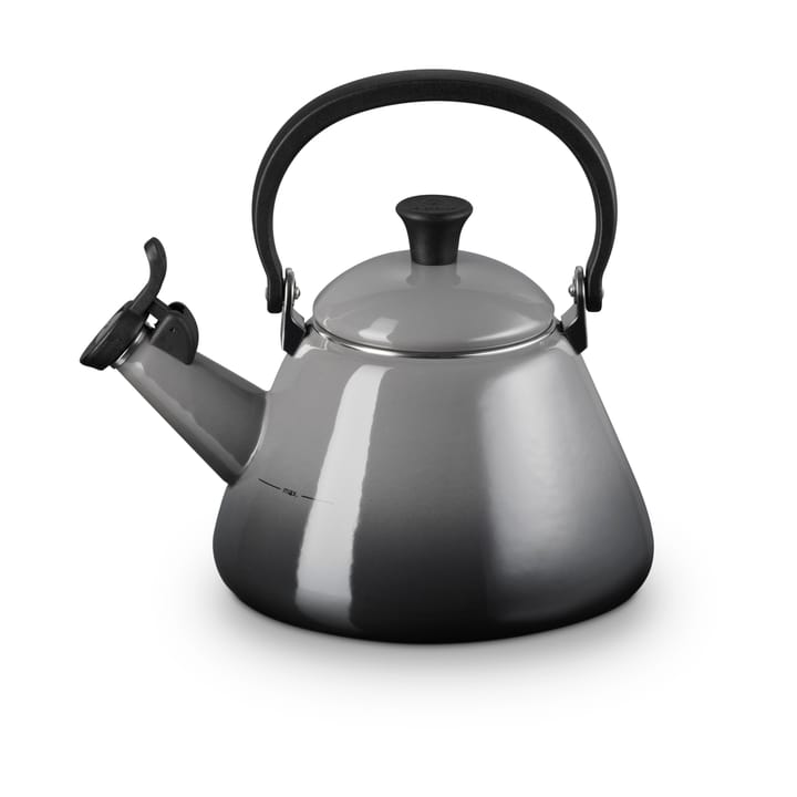 Le Creuset Kone kettle with whistle, Flint Le Creuset