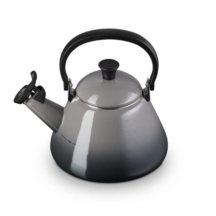 Le Creuset Kone kettle with whistle, Flint Le Creuset