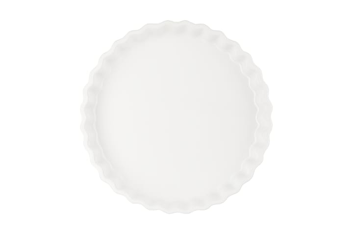 Le Creuset pie dish 28 cm, White Le Creuset