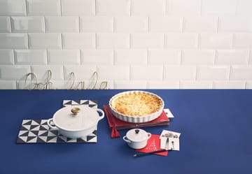 Le Creuset pie dish 28 cm - White - Le Creuset