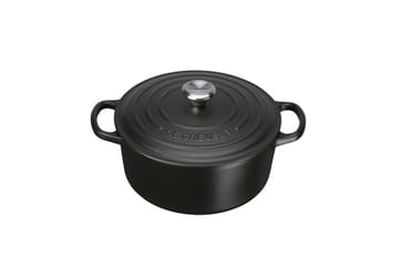 Le Creuset round casserole Ø22 cm - Matte black - Le Creuset