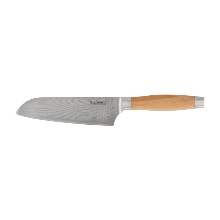 Le Creuset santokuknife with olive wood handle - 18 cm - Le Creuset