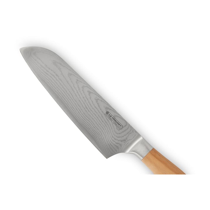 Le Creuset santokuknife with olive wood handle, 18 cm Le Creuset