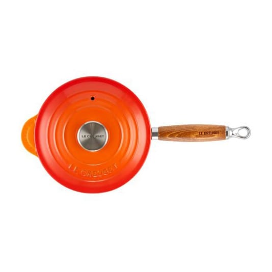 Le Creuset saucepan with wooden handle 1.8 l, Volcanic Le Creuset