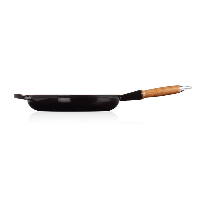 Le Creuset Signature frying pan wooden handle 28 cm, Black Onyx Le Creuset