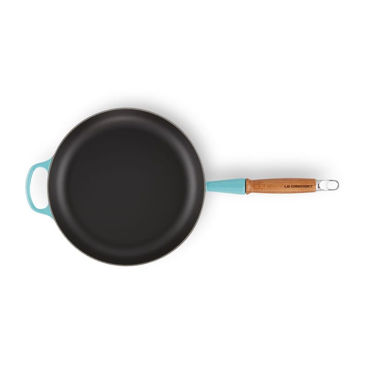 Le Creuset Signature frying pan wooden handle 28 cm, Caribbean Le Creuset