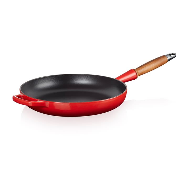 Le Creuset Signature frying pan wooden handle 28 cm, Cerise Le Creuset