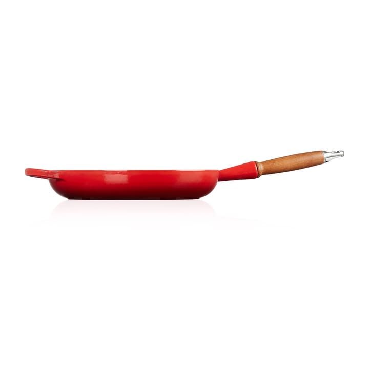 Le Creuset Signature frying pan wooden handle 28 cm, Cerise Le Creuset