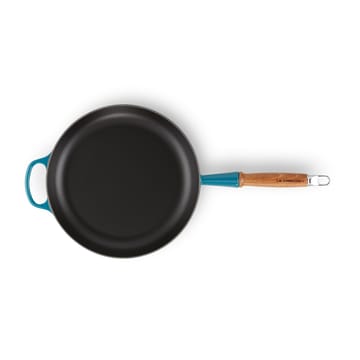 Le Creuset Signature frying pan wooden handle 28 cm - Deep Teal - Le Creuset