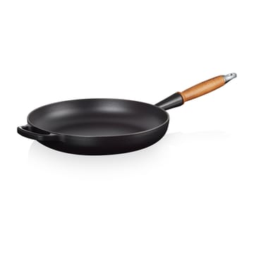 Le Creuset Signature frying pan wooden handle 28 cm - Matte Black - Le Creuset