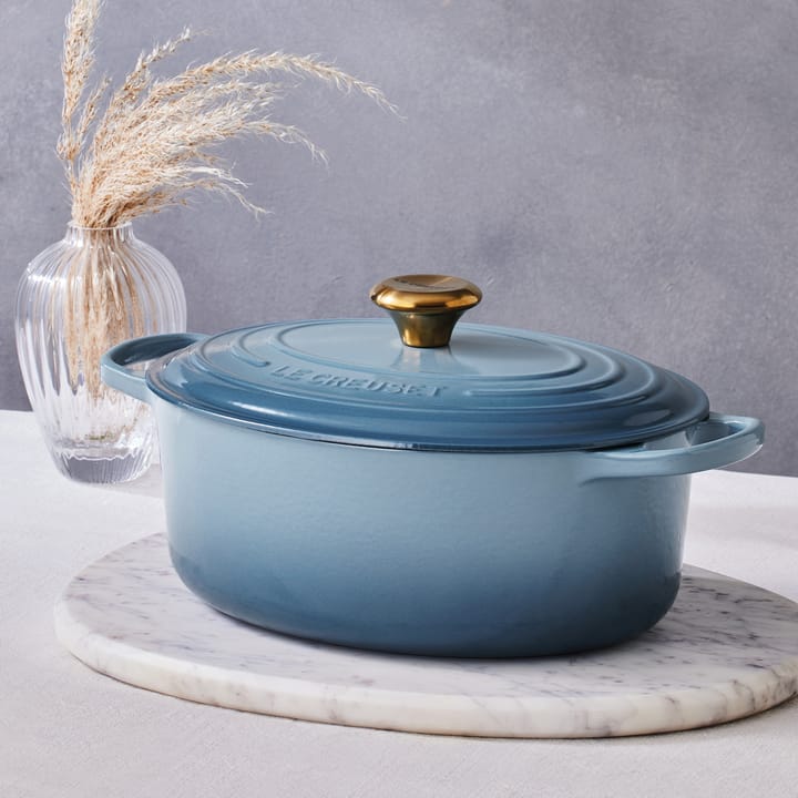 Le Creuset Signature oval casserole 4.1 l, Chambray Le Creuset