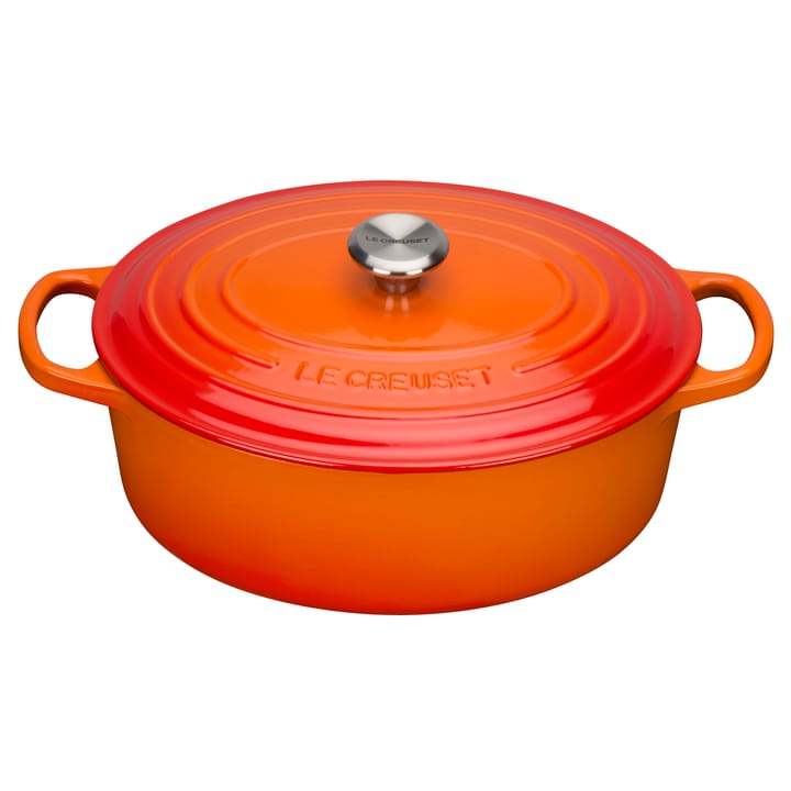 Le Creuset Signature oval casserole 4.1 l - Volcanic - Le Creuset