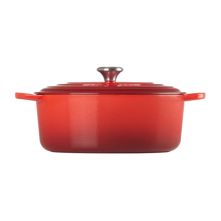 Le Creuset Signature oval casserole 6.3 l - Cerise - Le Creuset