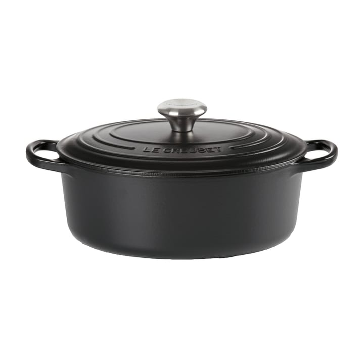 Le Creuset Signature oval casserole 6.3 l - Matte black - Le Creuset