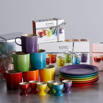 Le Creuset Signature plate 22 cm 6-pack - Rainbow - Le Creuset