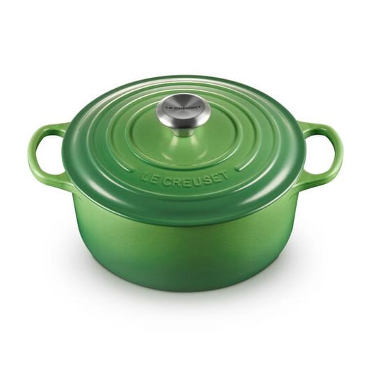 Le Creuset Signature round casserole 4.2 l - Bamboo Green - Le Creuset