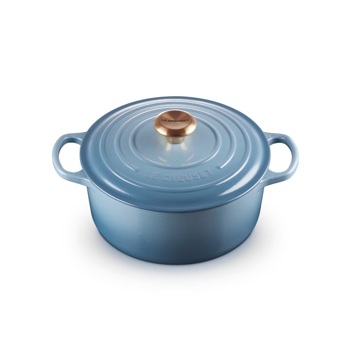 Le Creuset Signature round casserole 4.2 l, Chambray Le Creuset