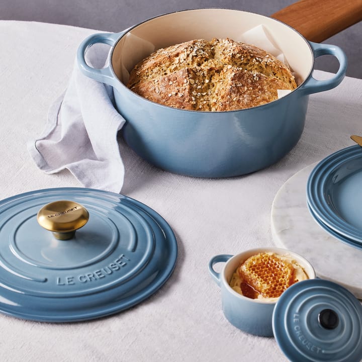 Le Creuset Signature round casserole 4.2 l, Chambray Le Creuset