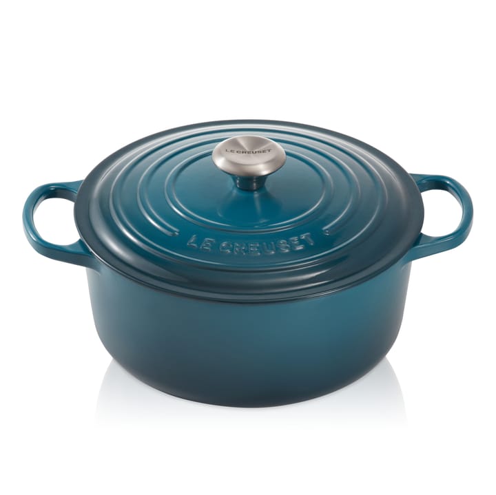 Le Creuset Signature round casserole 4.2 l, Deep Teal Le Creuset