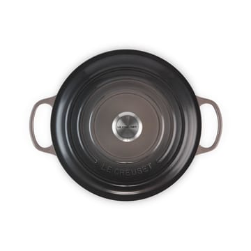 Le Creuset Signature round casserole 4.2 l - Flint - Le Creuset