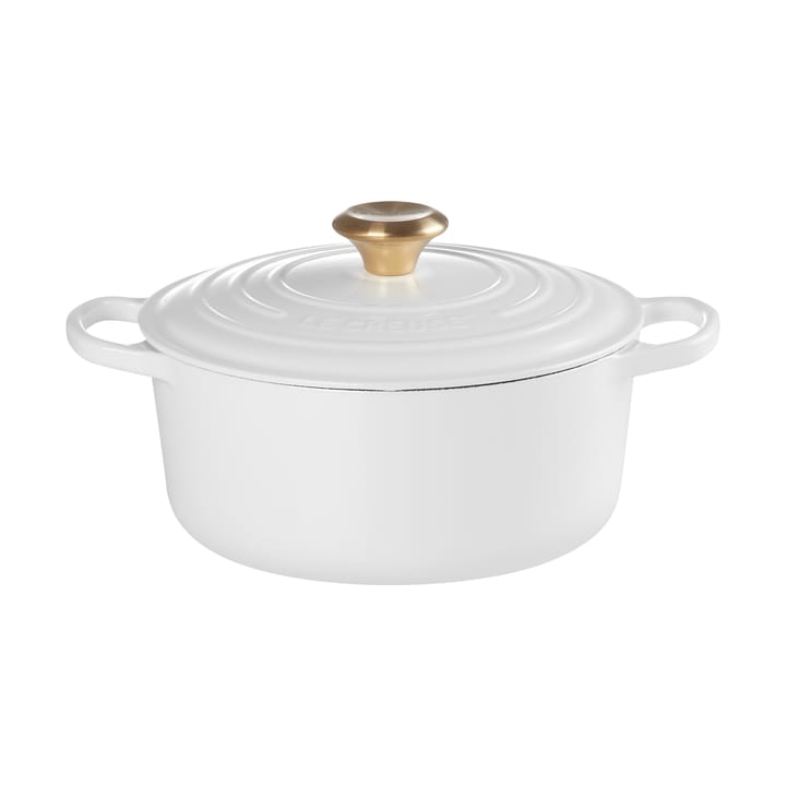 Le Creuset Signature round casserole 4.2 l - White - Le Creuset