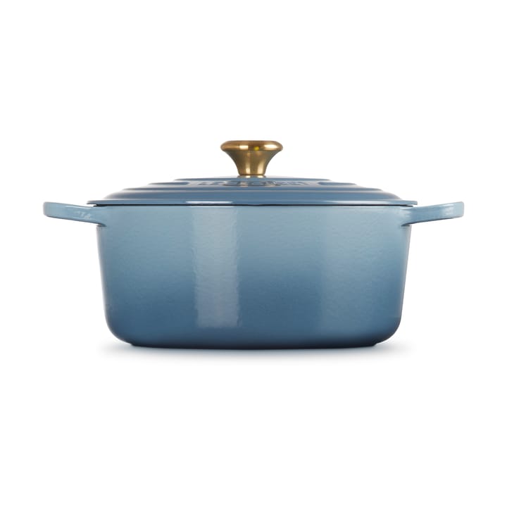 Le Creuset Signature round casserole 6.7 l, Chambray Le Creuset