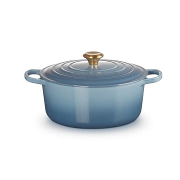 Le Creuset Signature round casserole 6.7 l - Chambray - Le Creuset