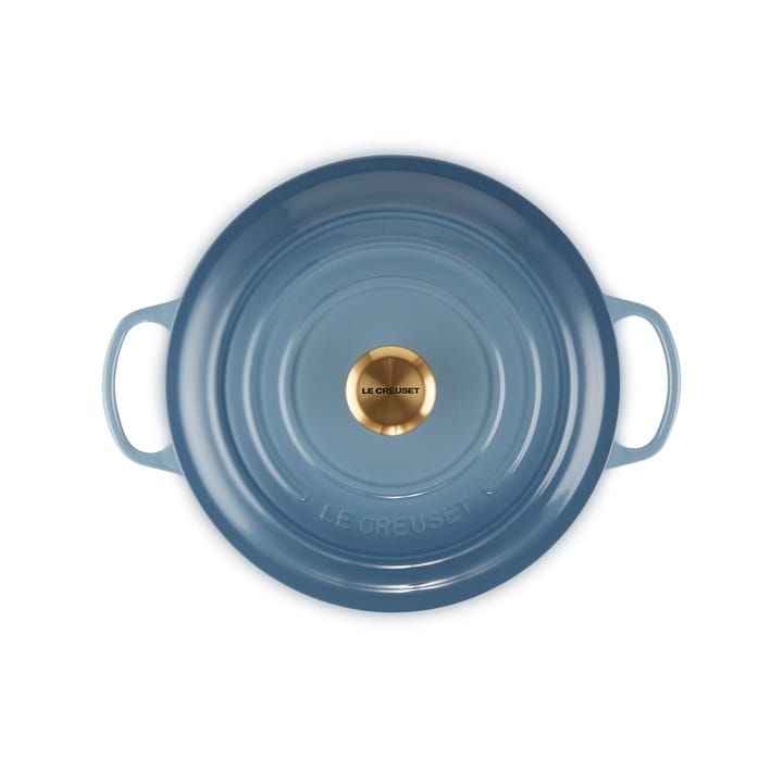 Le Creuset Signature round casserole 6.7 l, Chambray Le Creuset