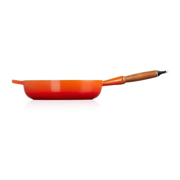 Le Creuset Signature sauce pan wooden handle 28 cm - Flame - Le Creuset